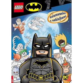 LEGO(R) Batman Kolorowanka z Naklejkami